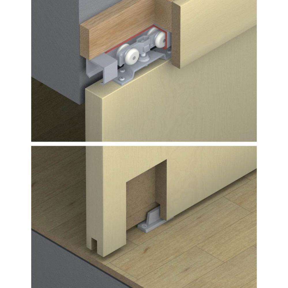 Alu 80/A Sliding Door Fitting Set