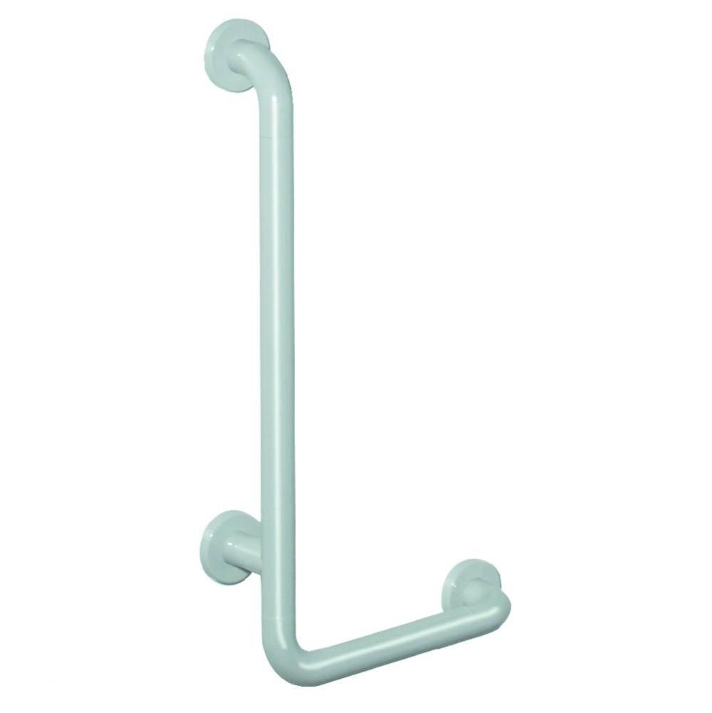L-Shaped Grab Bar Dia 33Mm Wh