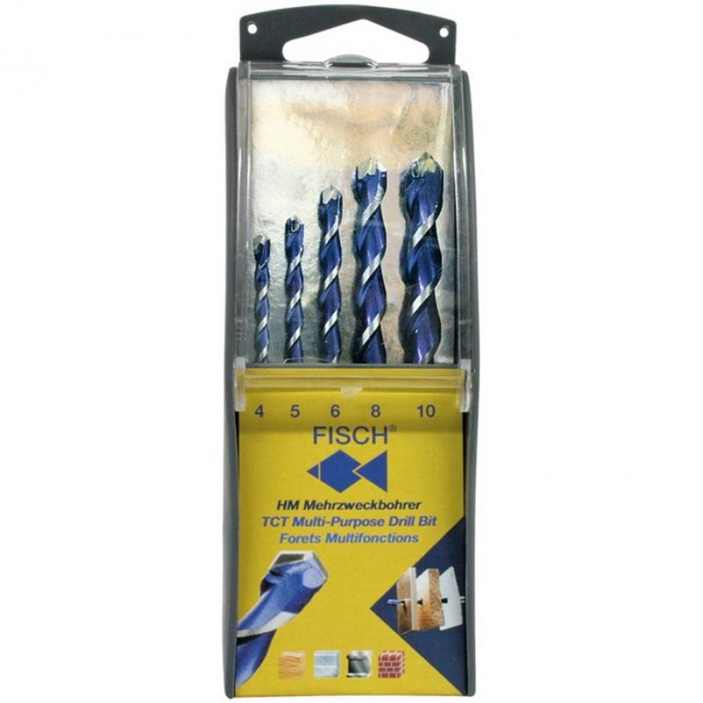 Multipurpose Carbide Tip Drill Bit Set