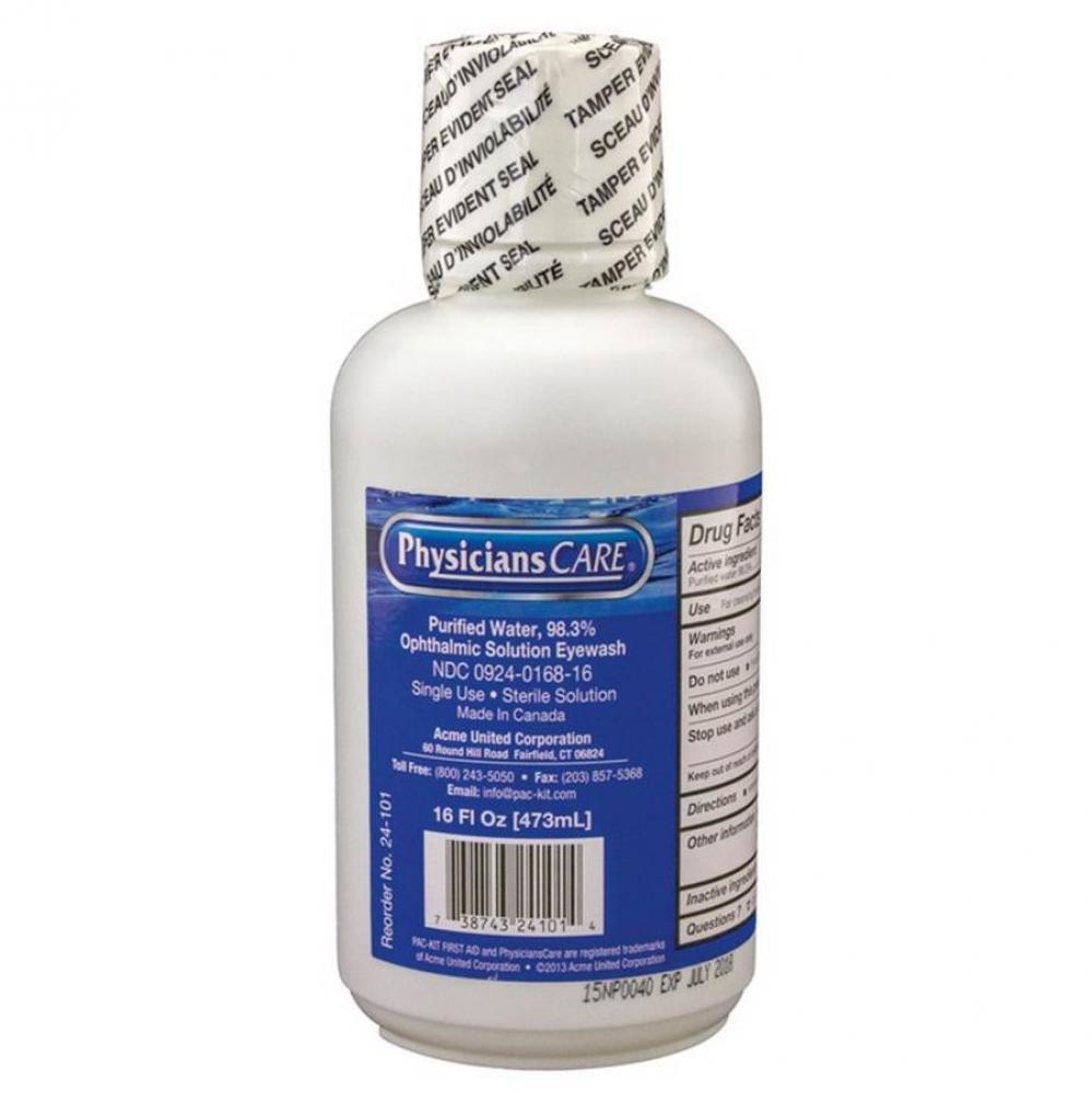 Eye-Wash Replacement Bottle 16Oz