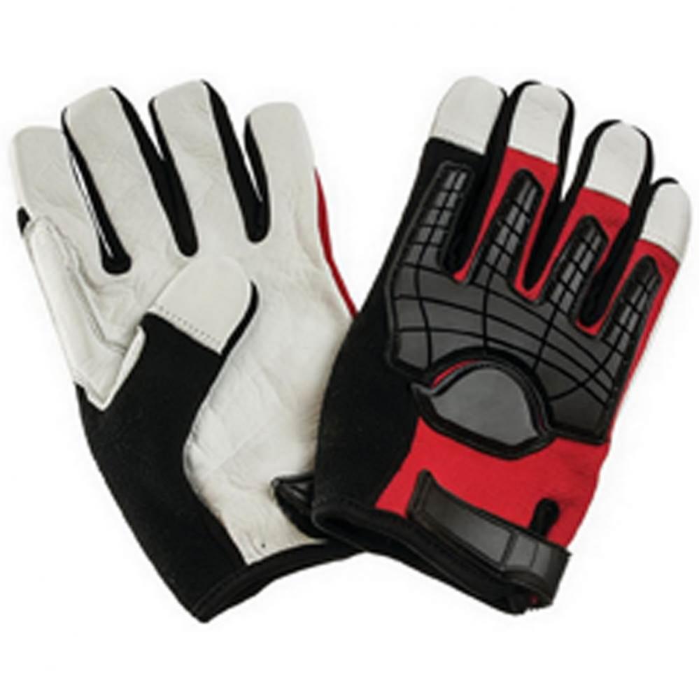 Mechanics Impact Black/Red Glove X-Lg
