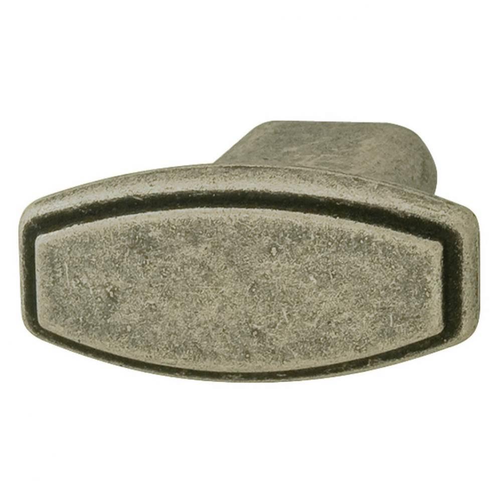 Knob Zn Pewter M4 45 X24Mm