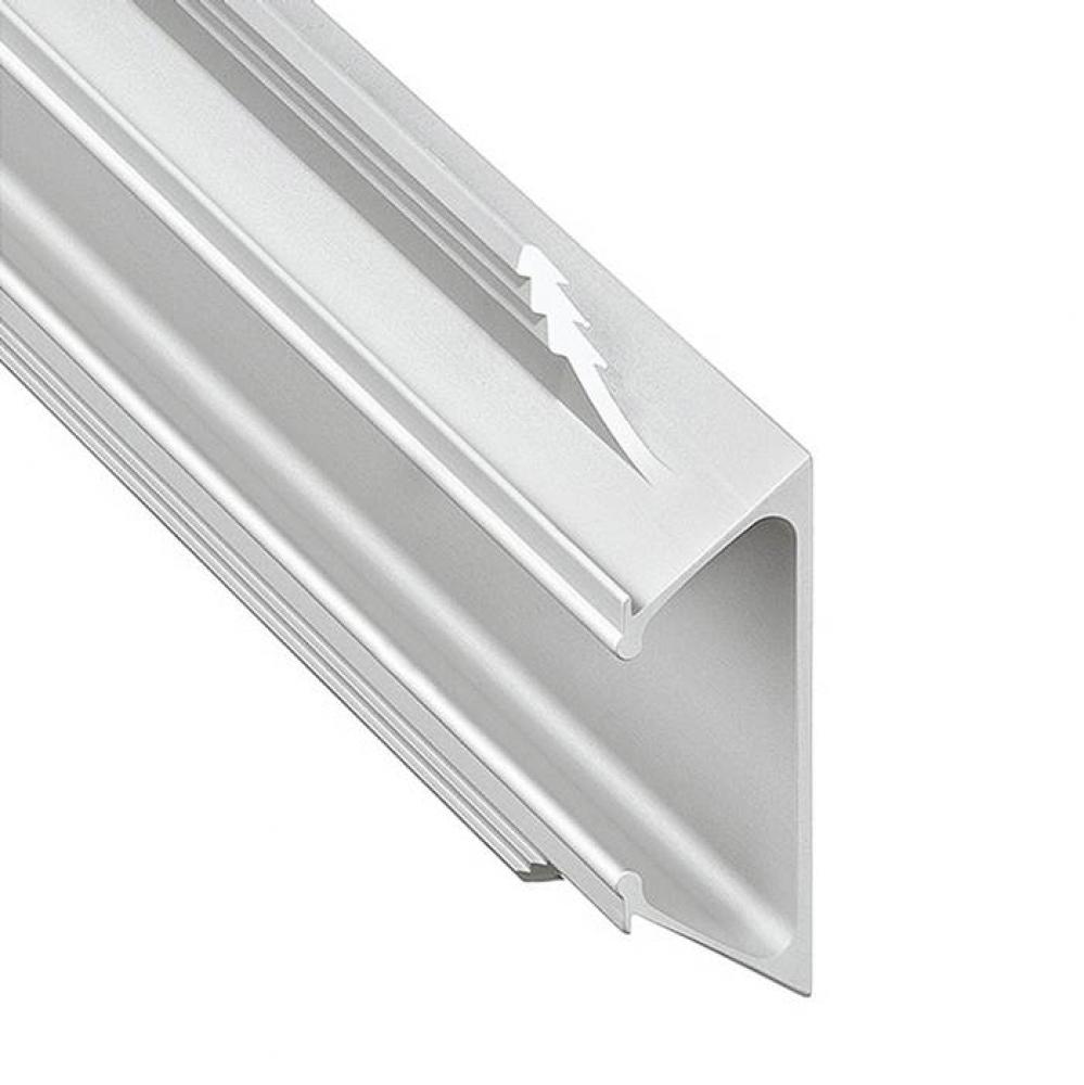 Handle Profile Aluminum  Silver 2500 Mm