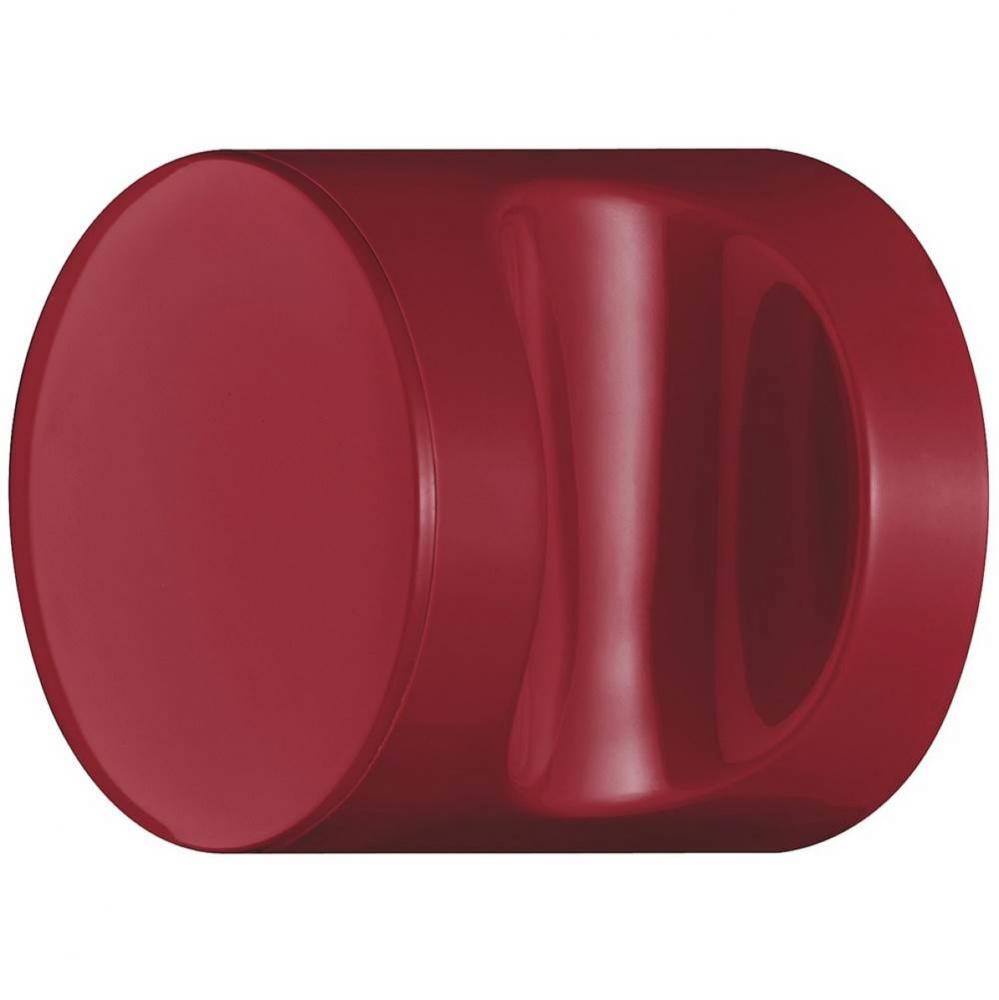 Knob Pa Red 32X30Mm