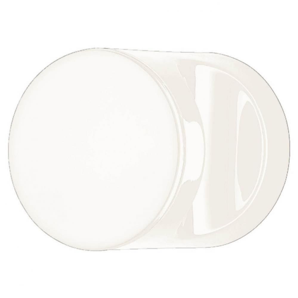 Knob Pa Pure White Dia 40Mm