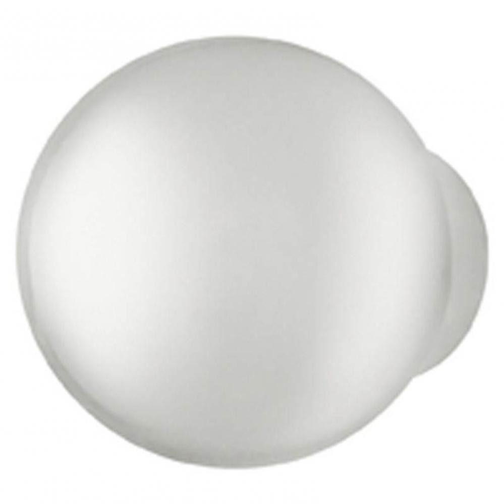 Knob Pa Pure White 23X27Mm