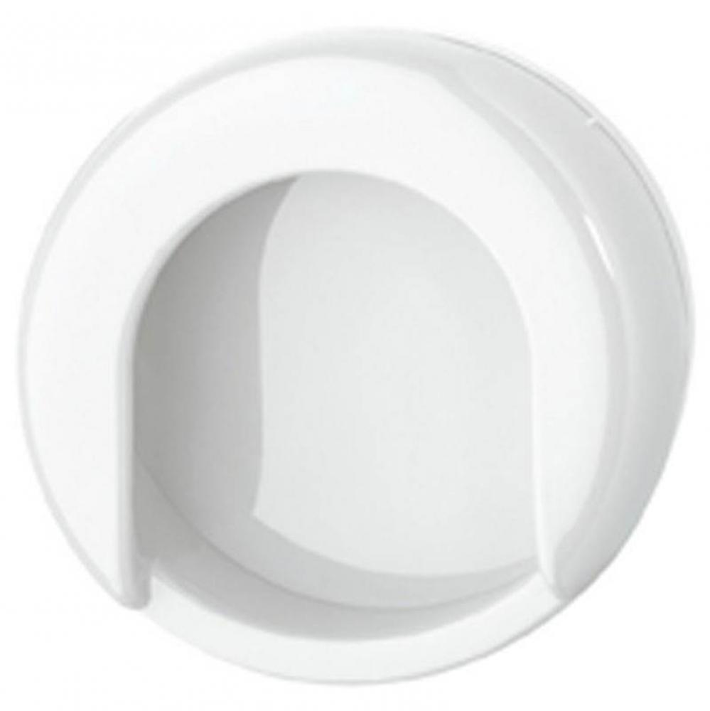 Recess Pull Pa Signal White Dia 75Mm