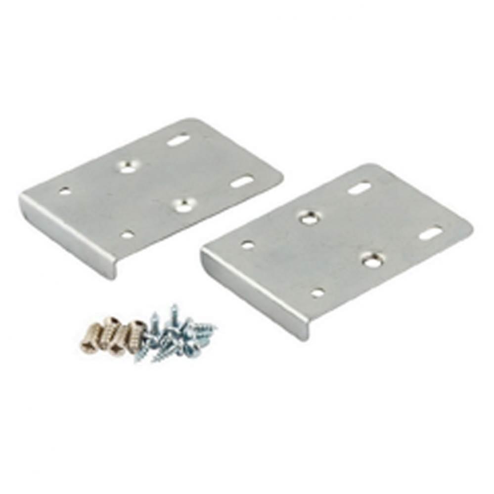 Hinge Repair Plate Cream 9001 W/Screws