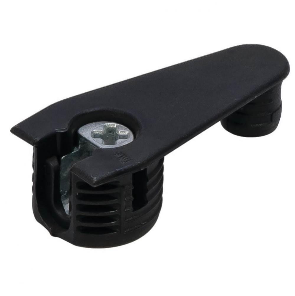 Cam Outrigger Ridged Pl Blk 19Mm