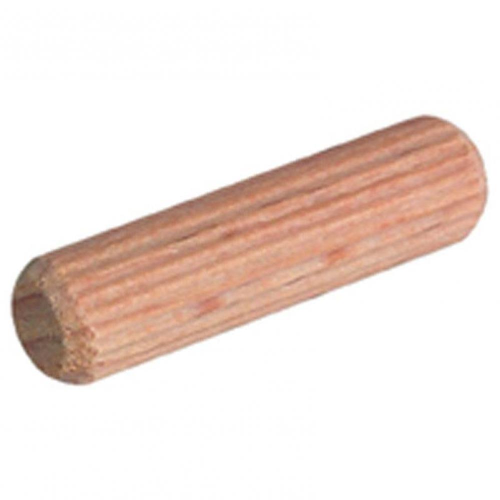 Wood Dowel Fluted 1/4'' X 1'' Bulk
