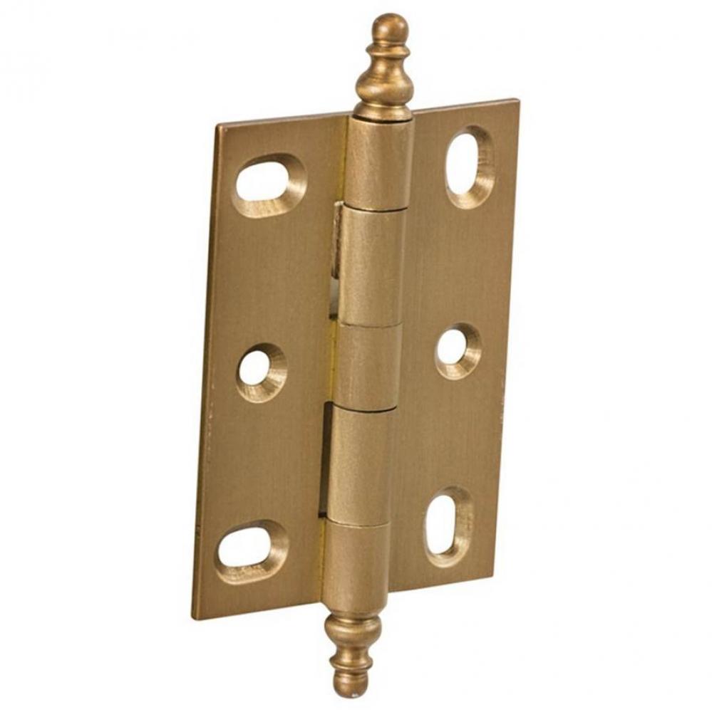 Elite Hinge Mort Lg Brs Brushed 63X45Mm