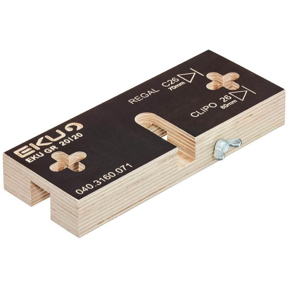 Routing Jig F/Clipo 26 Gr Dr Frme Prof