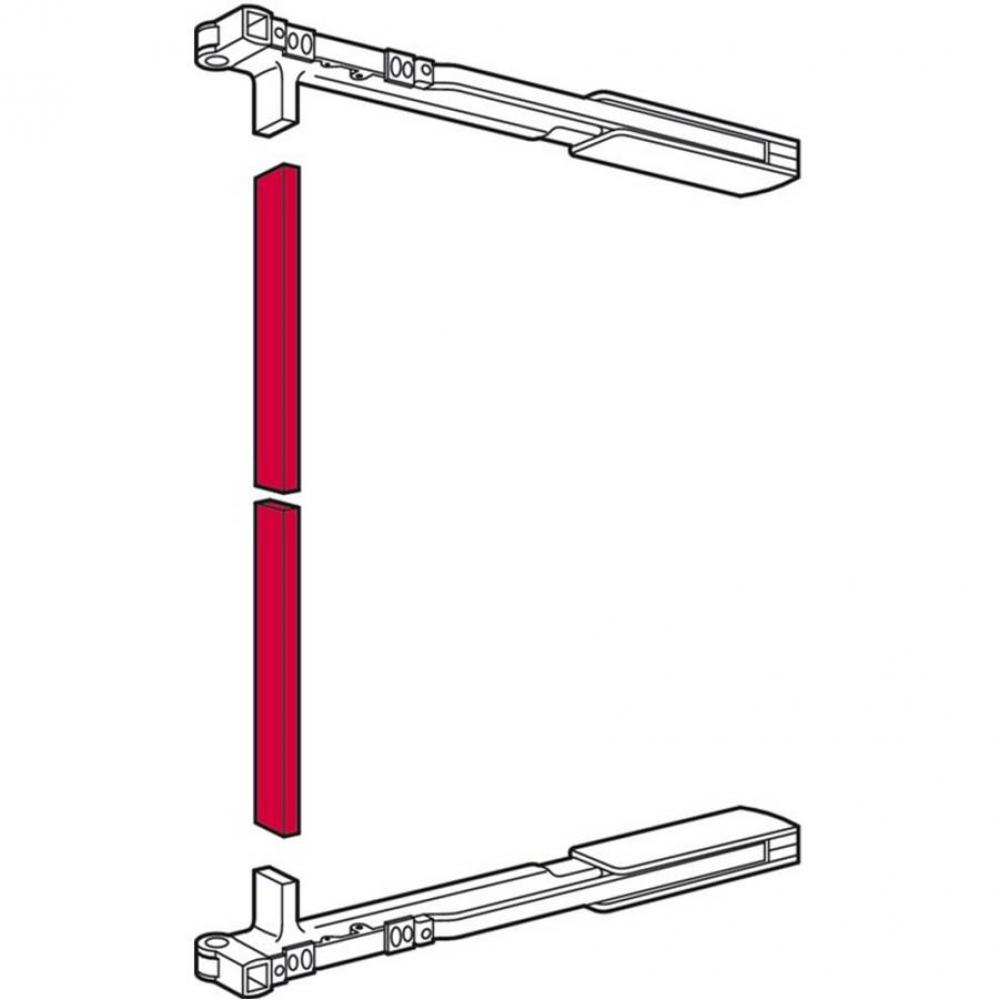 Pegaso Traverse Profile Alum Silver 2.5M