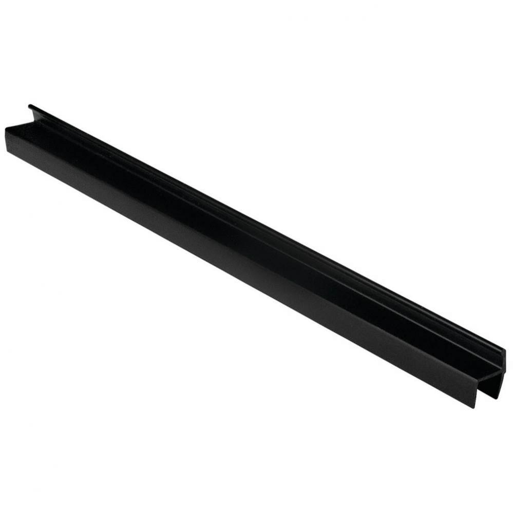 Hanging File Rail Pl Blk 5/8''X 2.5M