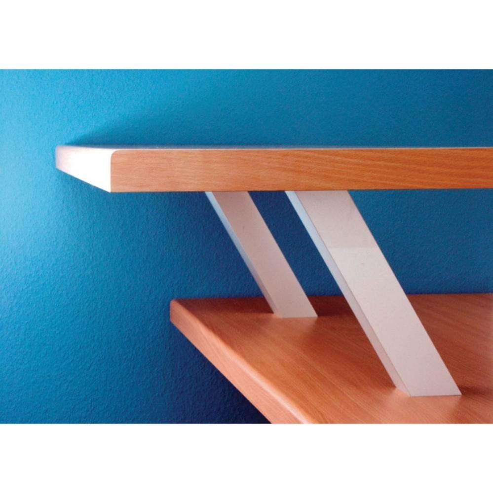 Bar Cons Sq Sloped 230Mm Sta St Efct