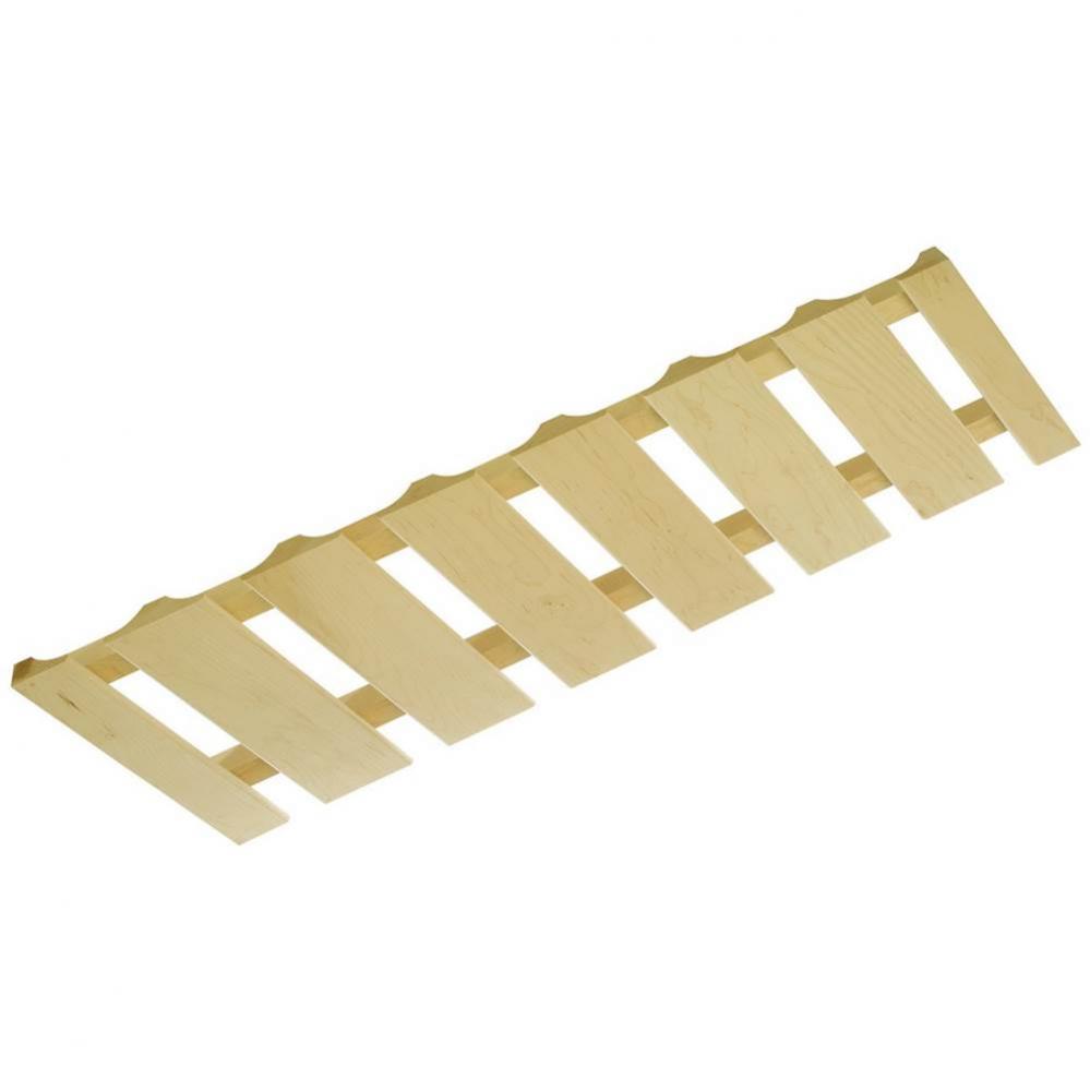 Stemware Rack Maple 30'' X 12'' X 1.5