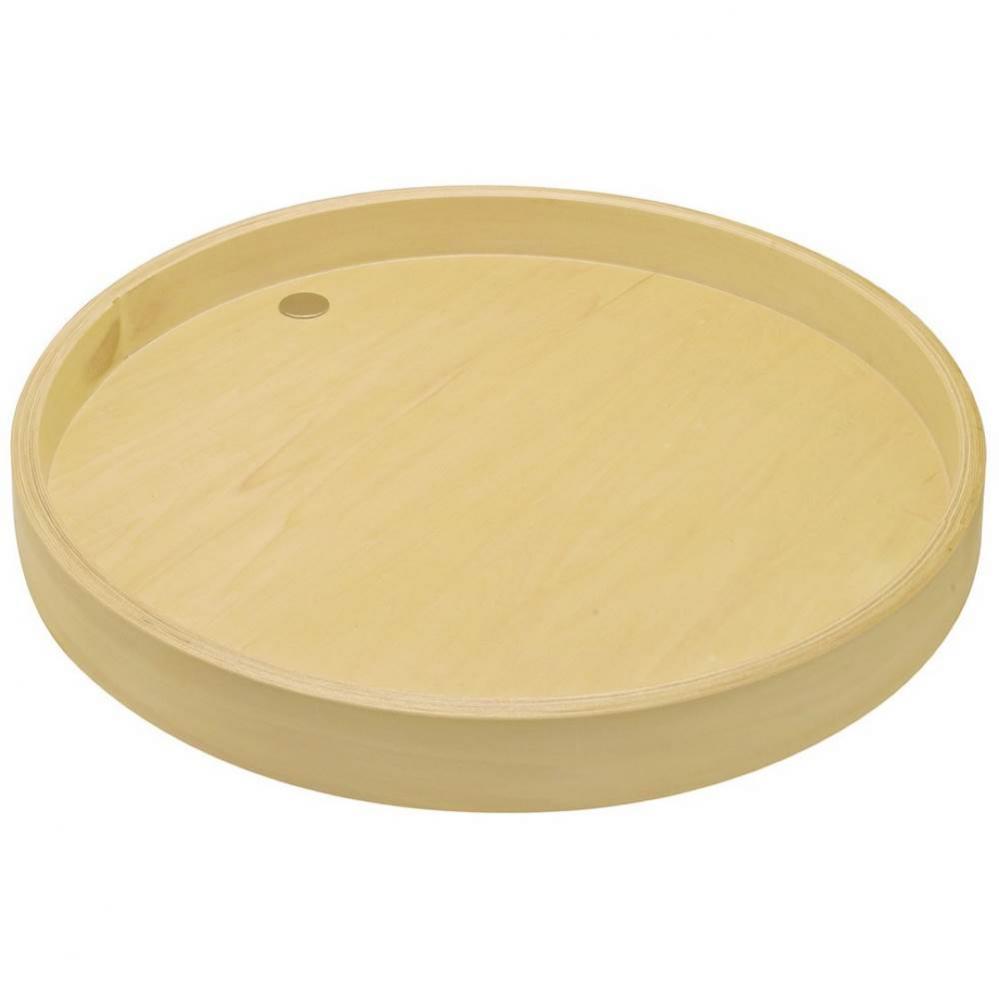 Rvol Round Tray Maple 20''Diax2 7/8''