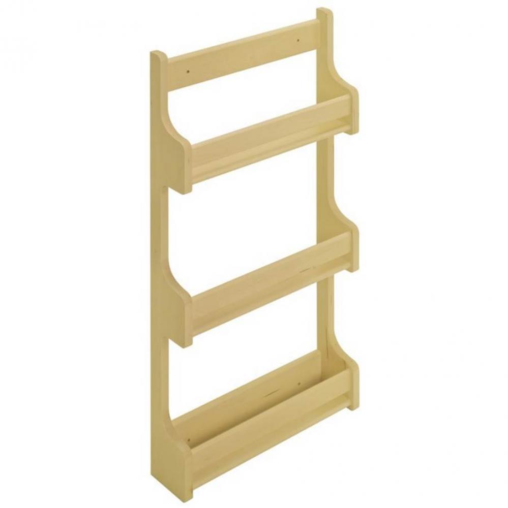 Spice Rack Door Mnt Maple 23X12.5X3.125