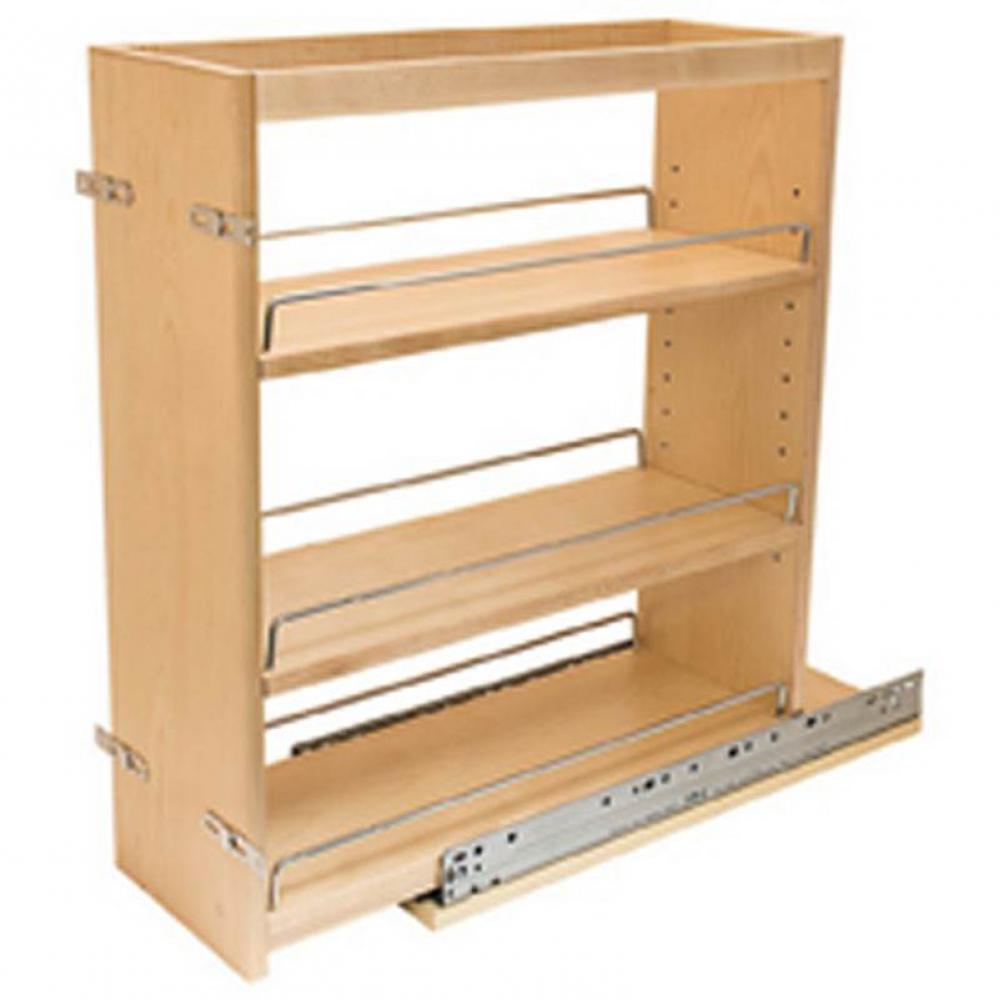 Base Pull-Out W/Adj Shelves Maple Sc 11