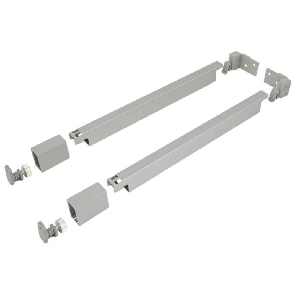 Np Scala Rectangle Rail Alu Silver 350Mm