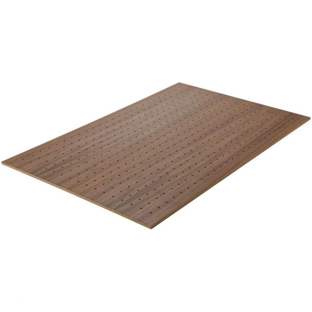 Fineline Peg Board 22'' X 22'' Walnut