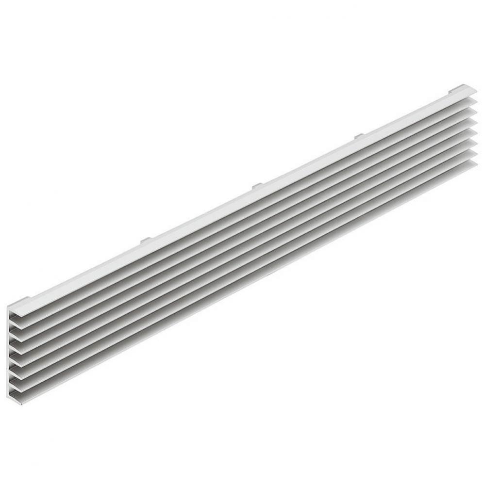 Ventilation Grill Alu Silver 480 X 104Mm