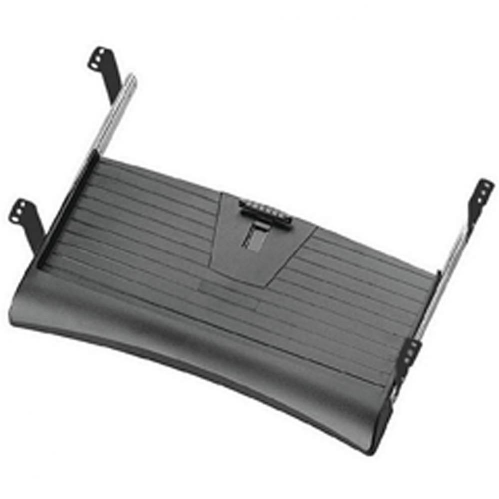 Keyboard Tray W/ Mouse Tray Pl Black