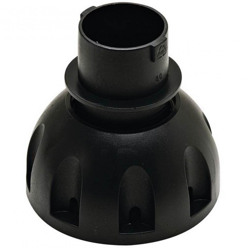 Base Lev Adj Foot Pl Blk 78Mm X 80Mm