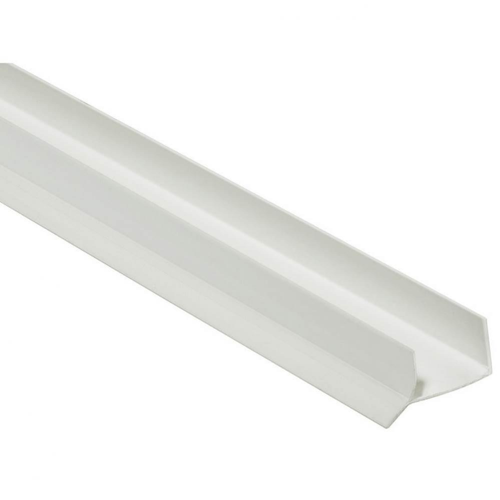 Plinth Sealing Strip 19Mm White Plastic