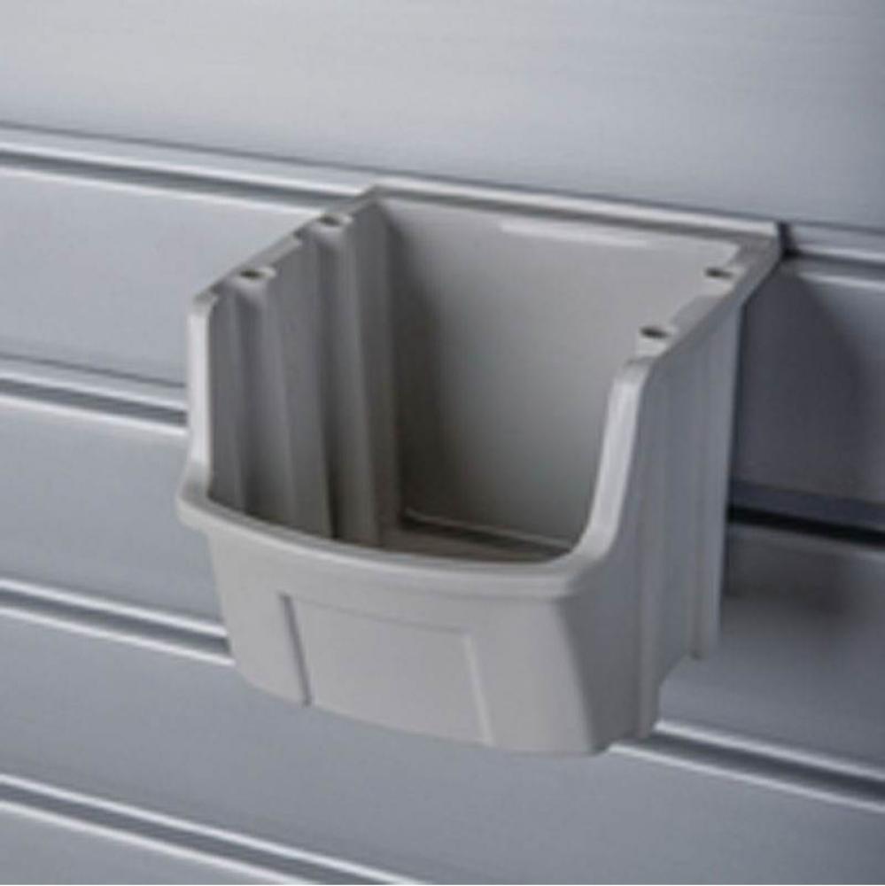 Handi Plastic Utility Bin Plastic Gray