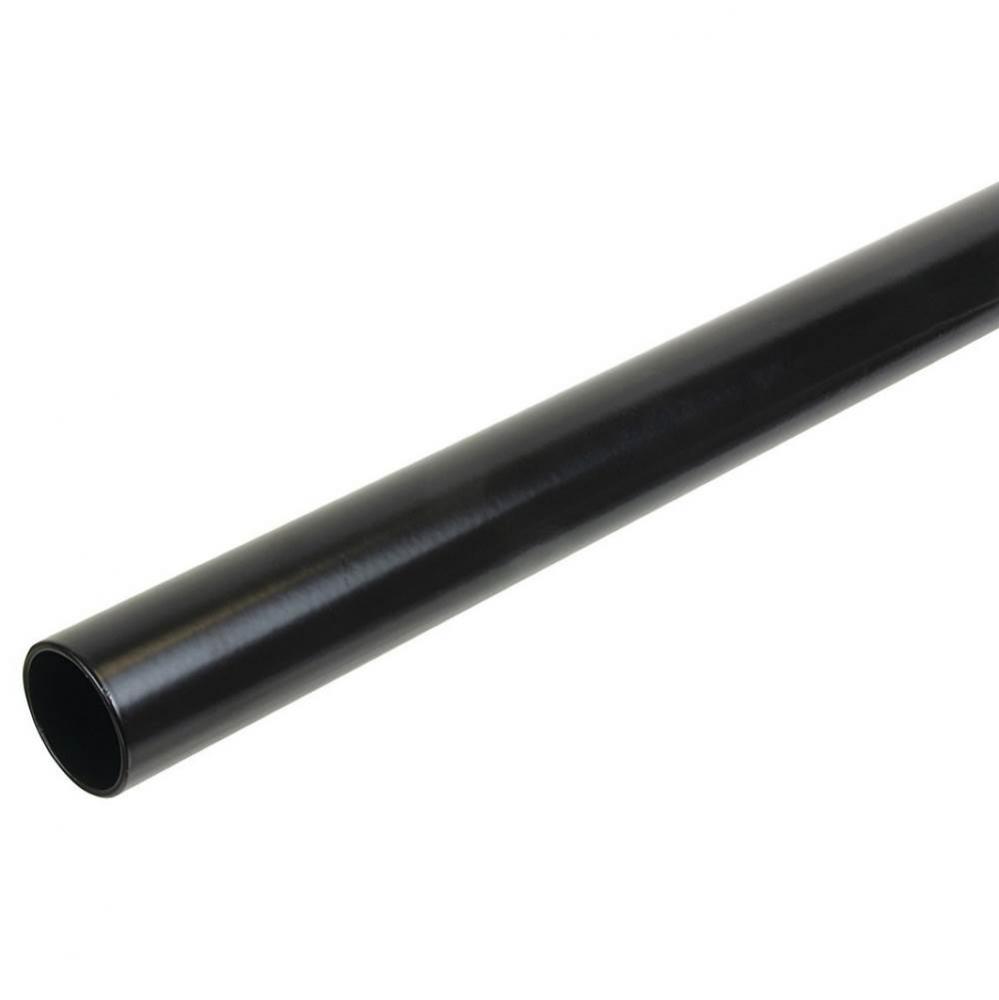 Wardrobe Tube St Blk Dia 1 5/16'' X 92''