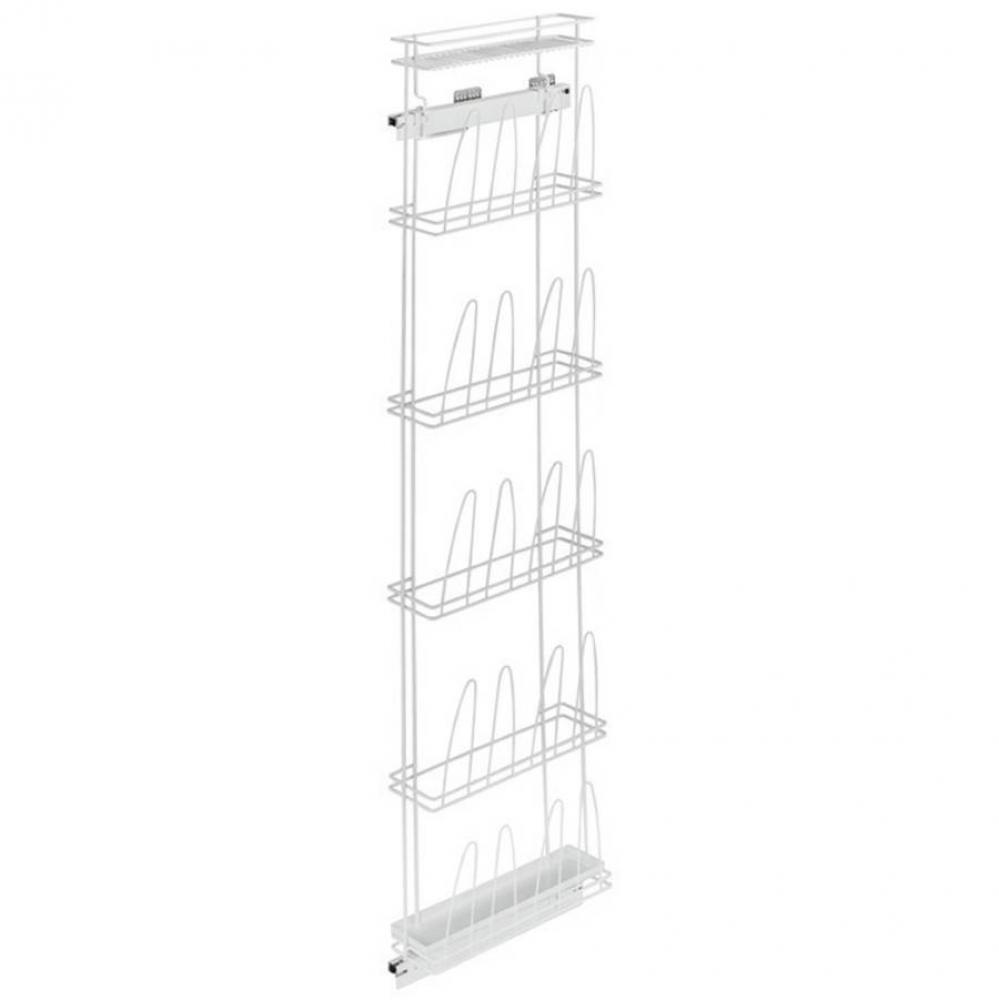 Shoe Rack P-Out 10 Pr Shoes White Right