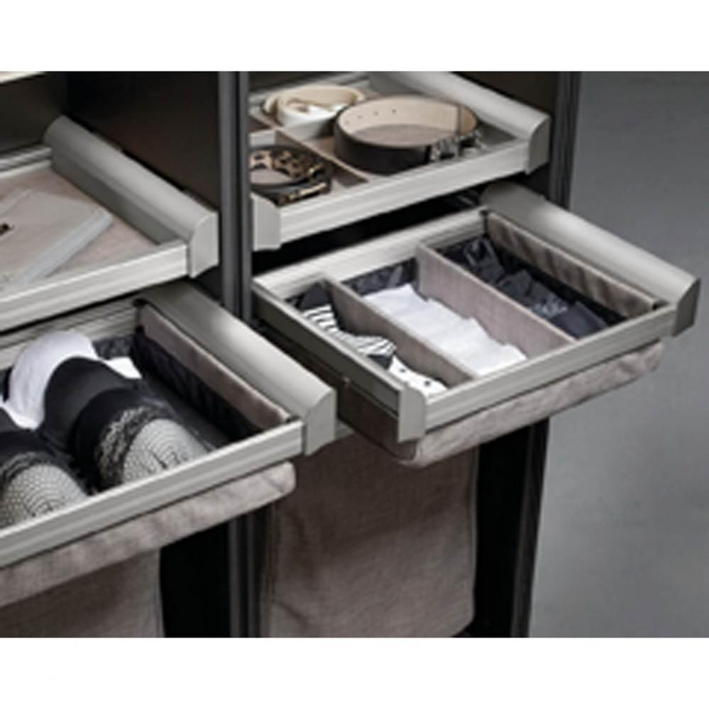 Engage Divided Drwr 24''Orb Frm Beach Fab