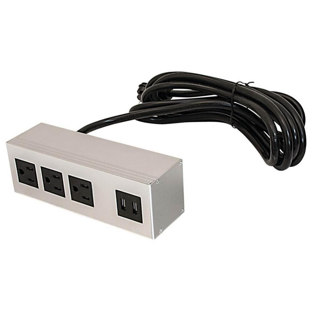 Dock 3110 Above Power Data Unit Black