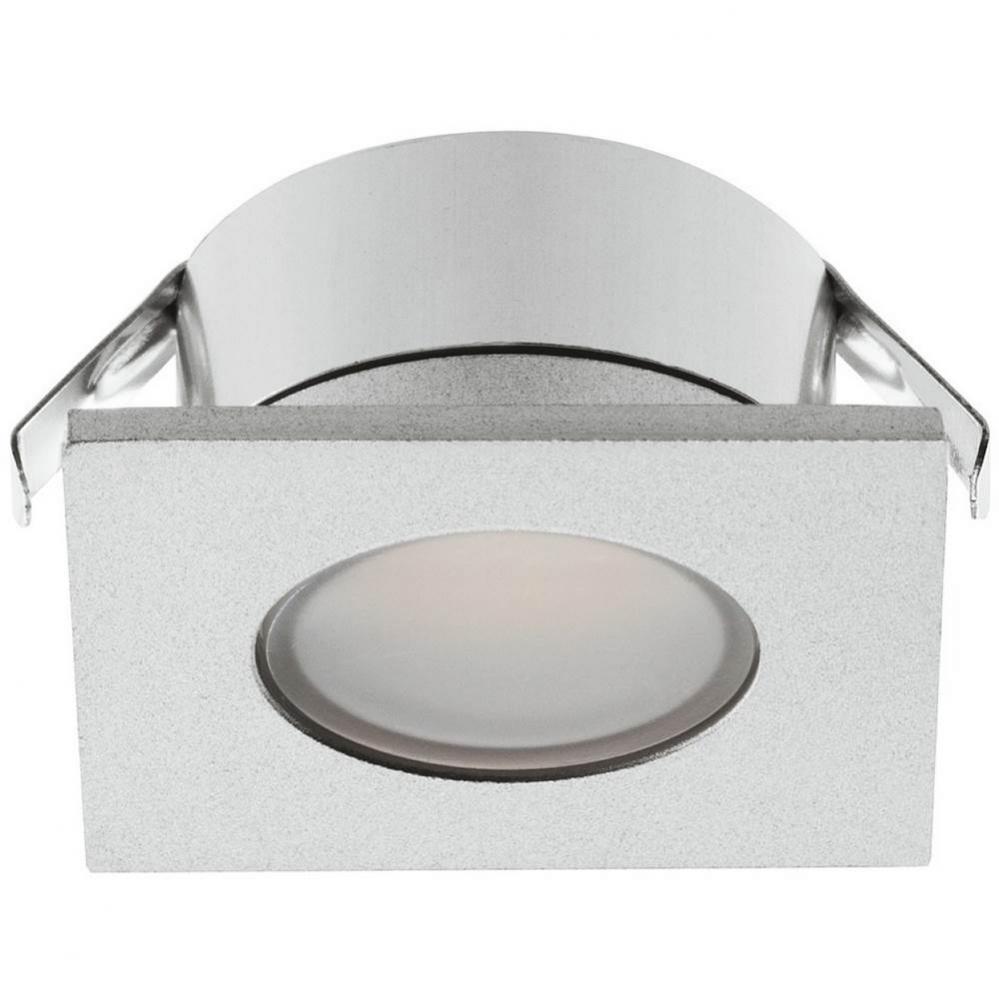 Led2023 12V/1.5W Rec Sq 50K Al Matt Ip44