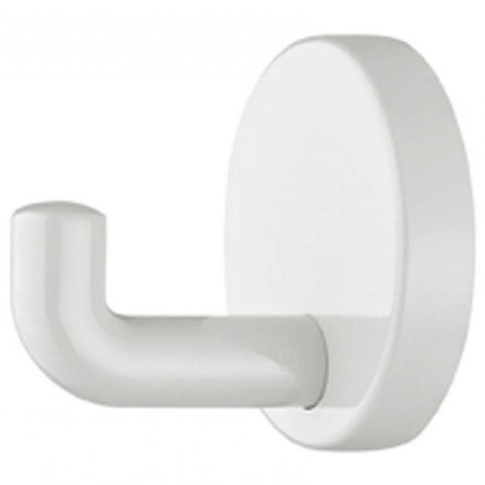 Wall Mtd Hook Pa Pure White 40X30Mm