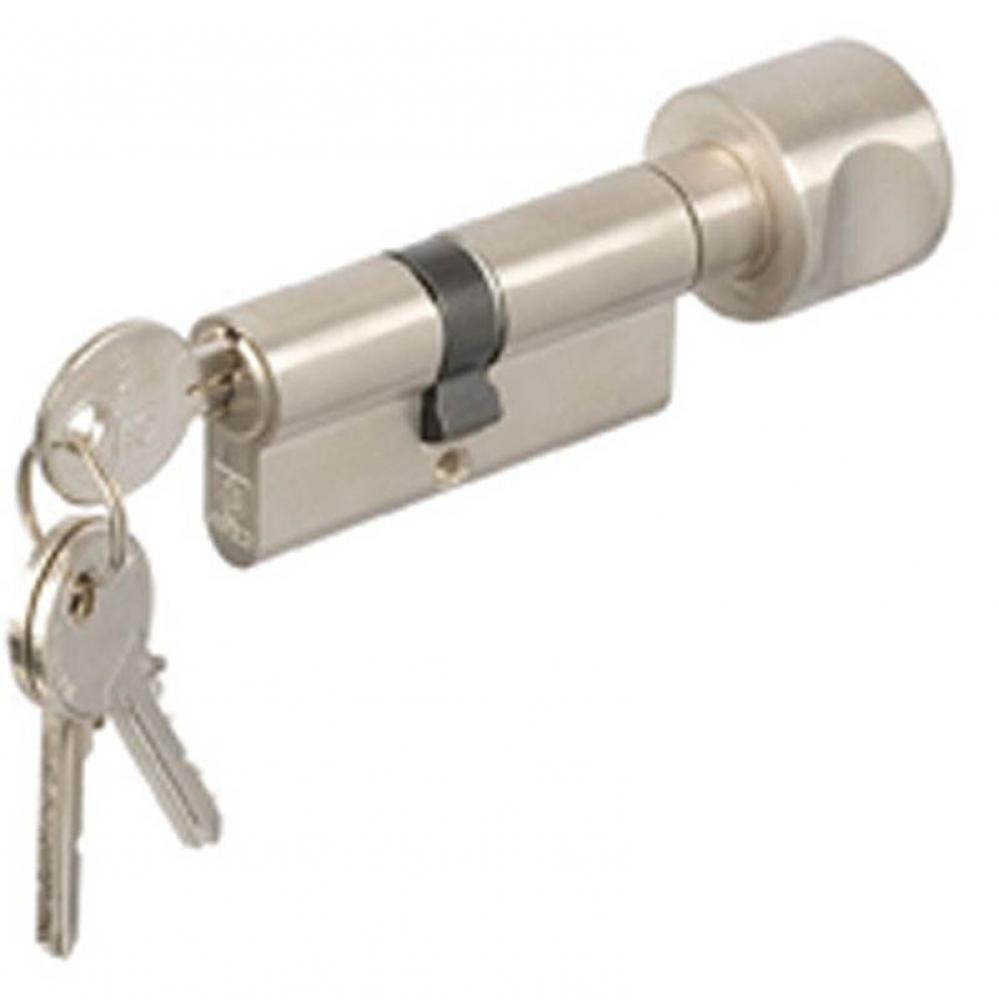 Profile Cyl W/Thumbtrn Kd 61Mm Brs Nip