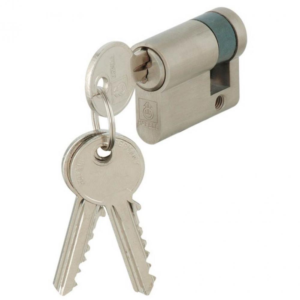 Profile Cylinder Sgl Kd 30/10 Brass Nip