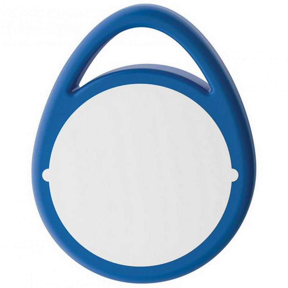 Key Fob Pl Blue 40Mm X 30Mm Tag-It