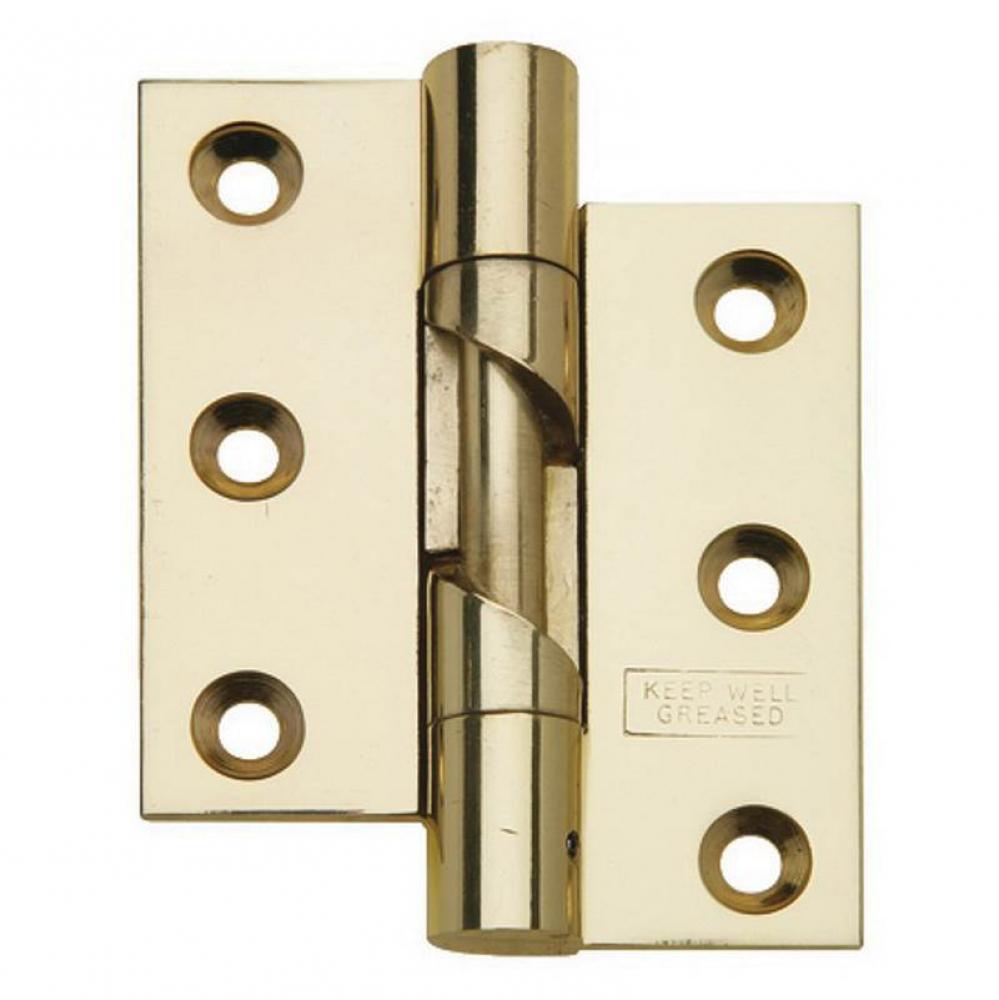 Brass Rising Butt Hinge 75 X 65Mm