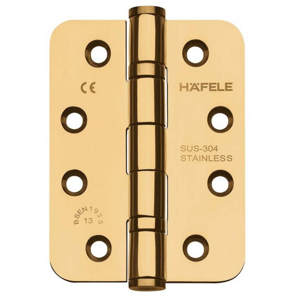 Butt Hinge Sta St Brass Rd 102X76Mm Nrp