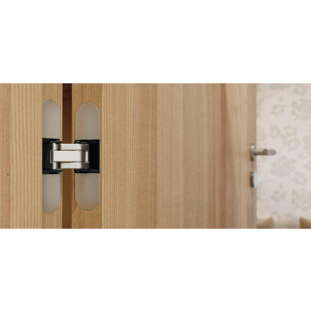 Concealed Hinge Steel Pol Chr 60Kg