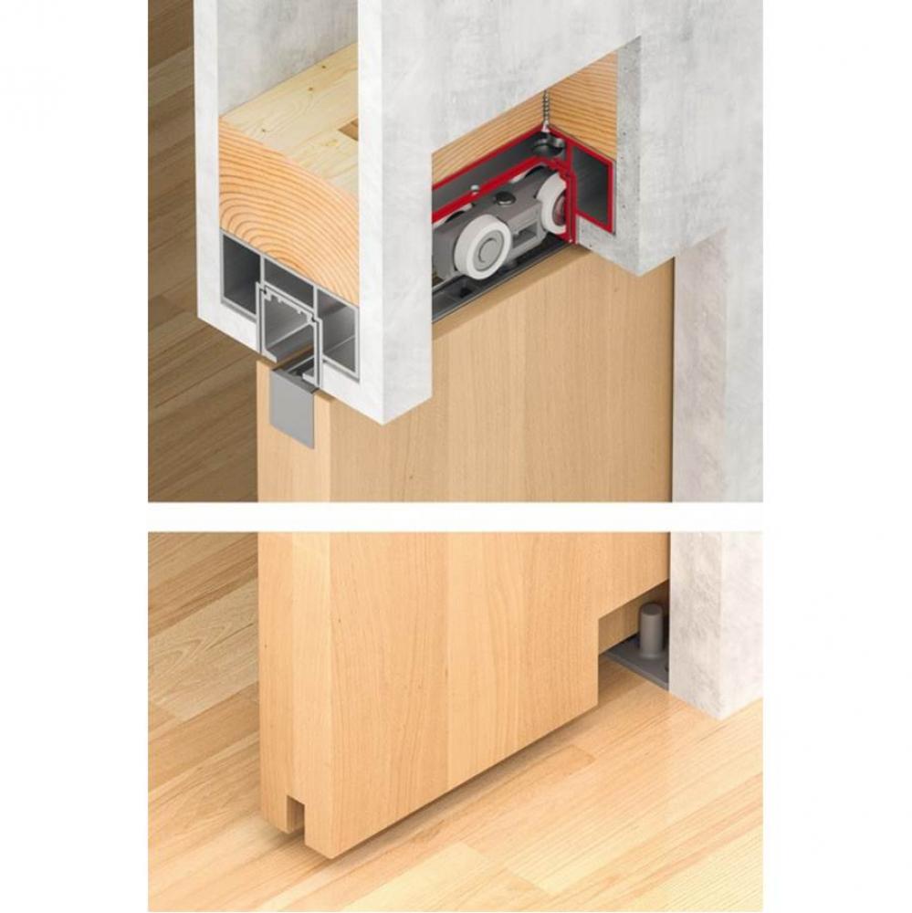 Trk Set For Slido Pkt Dr 2000Mm Alu and Pl