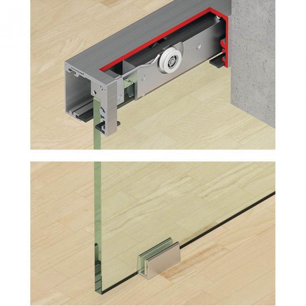 Slido 80-120 F Fitting Set For Glass Dr