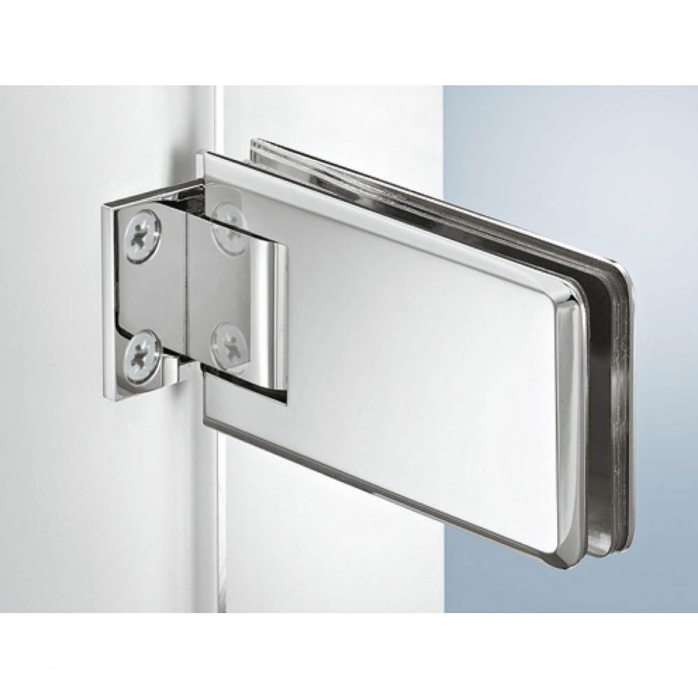 Shower Door Hinge Str Brs Chrp 112X57Mm