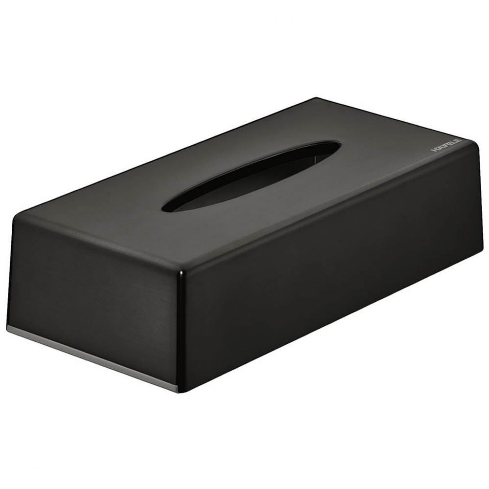 Cosmetic Tissue Box Pl Blk 255X130X60Mm