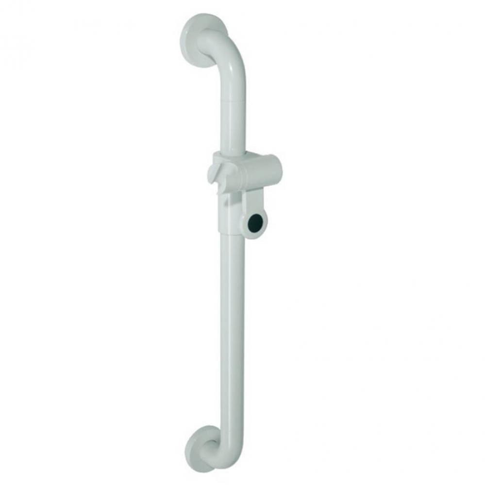 Shower Rail W/Hldr Ctc 610Mm Gr.D