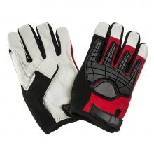 Hafele 007.51.116 - Mechanics Impact Black/Red Glove Med
