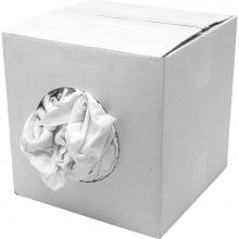 Hafele 008.54.595 - Wiping Cloth Pre-Washed Cot Knit Wh 25Lb