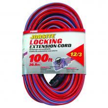 Hafele 008.74.210 - Extension Cord Locking 100Ft 12/3